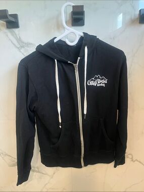 Oskar Blues Black Zip-Up Hooded Sweatshirt